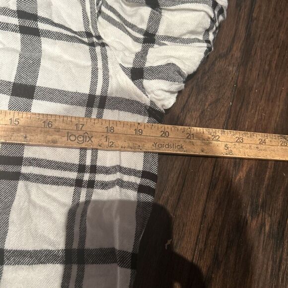 Allsaints Mens Medium White Long Sleeve Viscose Loop Collar Button Up Shirt - Picture 7 of 8